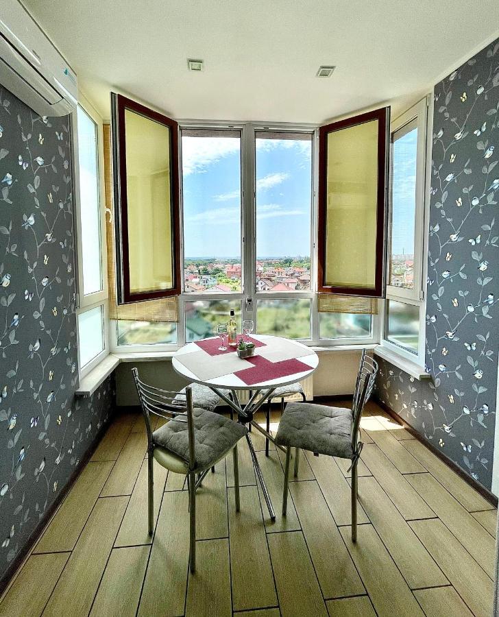 Уютная Квартира С Видом На Море Riviera City Apartment Фонтанка Екстериор снимка